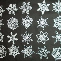 20 mindblowing snowflakes to make with kids