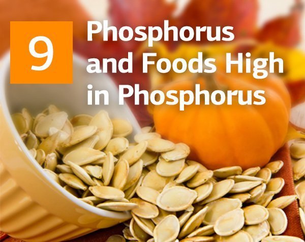 Phosphorus and Foods High in Phosphorus