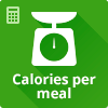 Calories per meal calculator