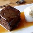 sticky toffee pudding