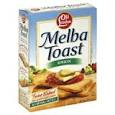 melba toast