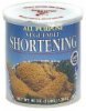 Stater Bros. all purpose vegetable shortening Calories