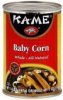 KA-ME baby corn whole Calories