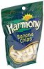 Harmony banana chips Calories