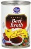 Kroger beef broth hearty Calories