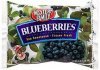 Western Family blueberries Calories