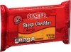 Stater Bros. cheese sharp cheddar Calories