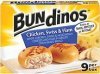 Bundinos chicken swiss & ham Calories