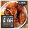 Simmons chicken wings oven roasted Calories