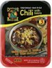 Dinosaur Bar-B-Que chili with beans seasoned with gianelli italian sausage Calories