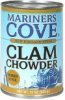 Mariners Cove chowder new england style clam Calories