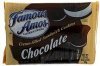 Famous Amos creme-filled sandwich cookies chocolate Calories