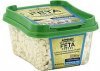 Athenos crumbled cheese reduced fat, feta, traditional Calories