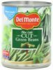 Del Monte cut green beans Calories