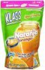 Klass drink mix naranja orange Calories