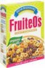 New Morning fruit-e-o's organic, fruit flavored cereal Calories