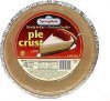 Springfield graham cracker pie crust, ready to eat, 9 inch Calories