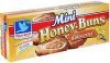 Blue Bird Bakeries honey buns mini, glazed Calories