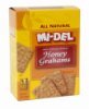 MI-DEL honey grahams 100% whole wheat Calories