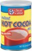 Clear Value hot cocoa mix instant milk chocolate Calories