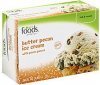 Lowes foods ice cream butter pecan Calories