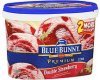 Blue Bunny ice cream double strawberry Calories