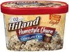 Hiland light ice cream homestyle churn chocolate chip Calories