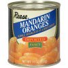 Reese mandarin oranges whole segments in light syrup Calories
