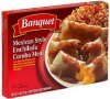 Banquet mexican style enchilada combo meal Calories