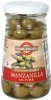 Raleys Fine Foods olives manzanilla, pimiento stuffed Calories