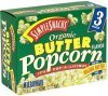 Simple Snacks organic popcorn butter Calories