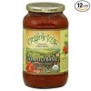 OrganicVille pasta sauce organic, tomato basil Calories