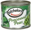 Batchelors peas processed Calories