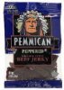 Pemmican peppered natural style beef jerky Calories