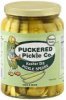 Puckered Pickle Co. pickle spears kosher dill Calories
