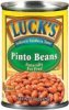 Lucks pinto beans naturally fat free Calories