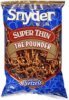Snyder of Berlin pretzels super thin Calories