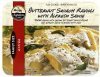 Signature cafe ravioli butternut squash, with alfredo sauce, family size Calories