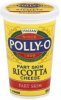 Polly-O ricotta cheese part skim Calories