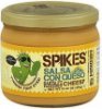 Spikes salsa con queso medium Calories