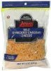 Jewel shredded cheese mild cheddar Calories