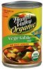 Health Valley soup organic, vegetable, no salt added Calories