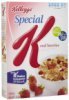 Kellogg's special k red berry cereal bar Calories