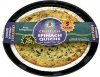 Home Made Brand spinach quiche crustless Calories