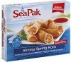 SeaPak spring rolls shrimp, with dipping sauce Calories