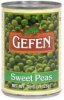 Gefen sweet peas Calories