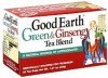 Good Earth tea blend green & ginseng Calories