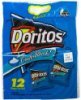 Doritos tortilla chips, cooler ranch 12 individual packages Calories