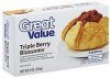 Great Value triple berry blossoms Calories