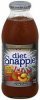 Snapple tropical tea diet, bret's blend tea trop-a-rocka Calories